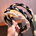 Bulk Jewelry Wholesale colored fabric pearl hair hoop JDC-HD-RXK002 Wholesale factory from China YIWU China