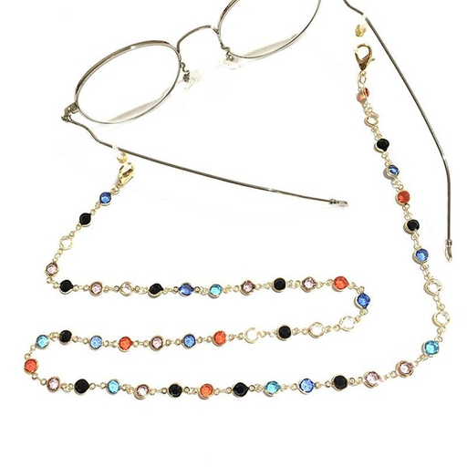 Bulk Jewelry Wholesale colored glass beads handmade glasses chain  JDC-MC-HW015 Wholesale factory from China YIWU China