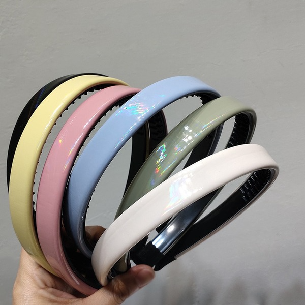 Bulk Jewelry Wholesale colored leather candy-colored leucorrhea with fine teeth hairband JDC-HD-GSTC001 Wholesale factory from China YIWU China