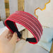 Bulk Jewelry Wholesale colored leather straw mats woven knotted hairband JDC-HD-RXCX001 Wholesale factory from China YIWU China