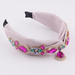 Bulk Jewelry Wholesale colored metal smooth silk bright cloth with diamond gem hairband JDC-HD-JB015 Wholesale factory from China YIWU China