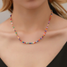 Bulk Jewelry Wholesale colored milli beaded beaded necklace JDC-NE-A317 Wholesale factory from China YIWU China