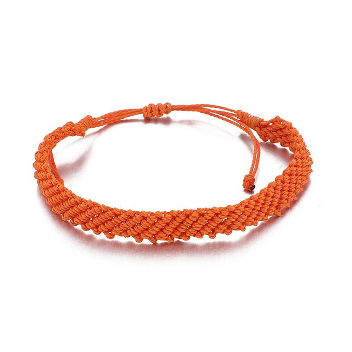 Bulk Jewelry Wholesale colored wax string bracelet JDC-BT-C040 Wholesale factory from China YIWU China