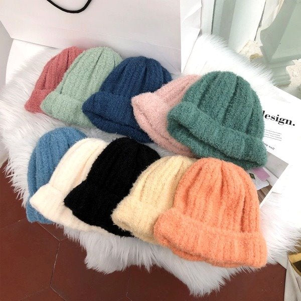 Wholesale colored wool knitted hats JDC-FH-NLS015 Fashionhat 倪罗诗 Wholesale Jewelry JoyasDeChina Joyas De China