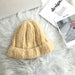 Wholesale colored wool knitted hats JDC-FH-NLS015 Fashionhat 倪罗诗 beige yellow 55-60cm Wholesale Jewelry JoyasDeChina Joyas De China