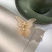 Bulk Jewelry Wholesale colorful acrylic butterfly shape gripper JDC-HC-RXH001 Wholesale factory from China YIWU China