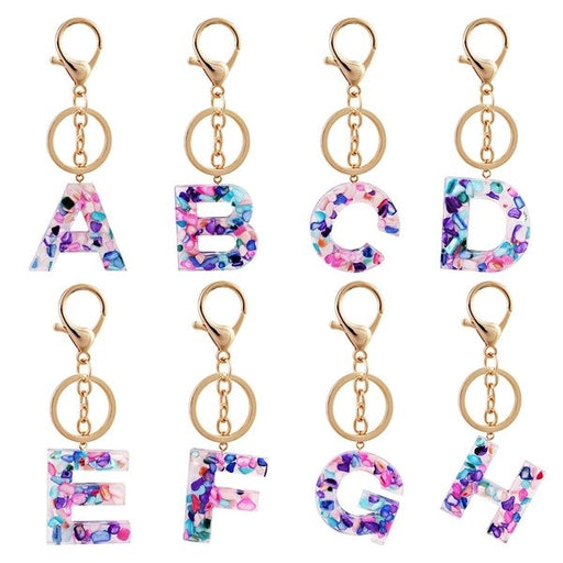 Wholesale colorful acrylic keychain JDC-KC-GSGL001 Keychains 谷力 Wholesale Jewelry JoyasDeChina Joyas De China