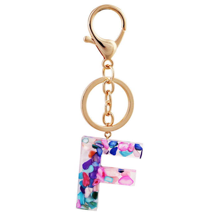 Wholesale colorful acrylic keychain JDC-KC-GSGL001 Keychains 谷力 F Wholesale Jewelry JoyasDeChina Joyas De China