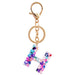 Wholesale colorful acrylic keychain JDC-KC-GSGL001 Keychains 谷力 H Wholesale Jewelry JoyasDeChina Joyas De China