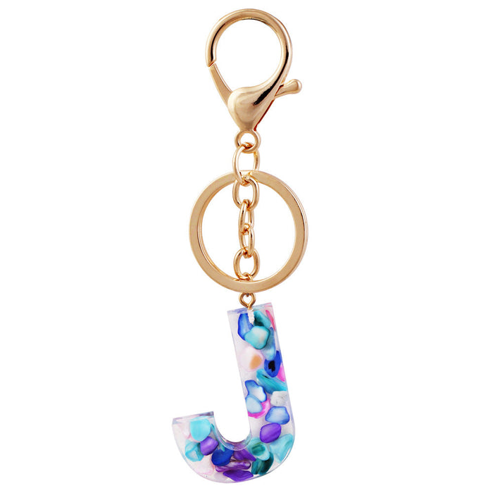 Wholesale colorful acrylic keychain JDC-KC-GSGL001 Keychains 谷力 J Wholesale Jewelry JoyasDeChina Joyas De China
