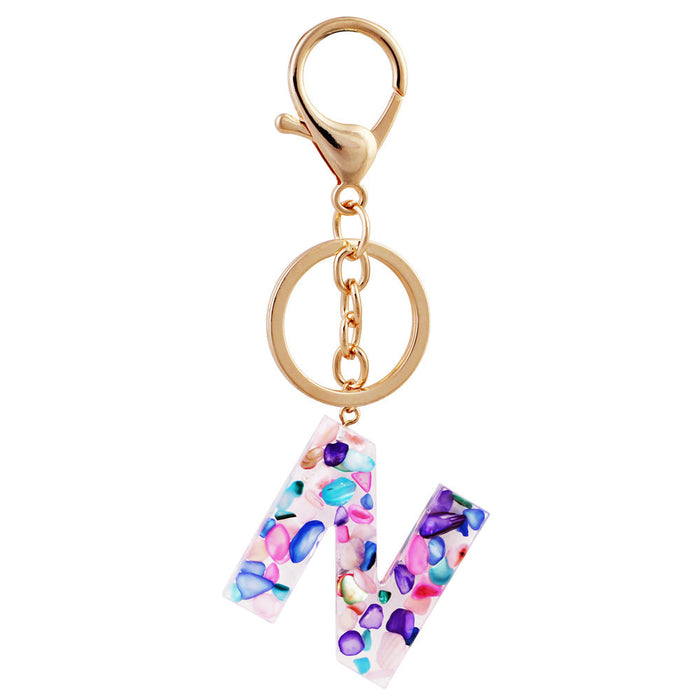 Wholesale colorful acrylic keychain JDC-KC-GSGL001 Keychains 谷力 N Wholesale Jewelry JoyasDeChina Joyas De China