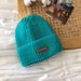 Wholesale colorful acrylic knitted hats JDC-FH-NLS004 Fashionhat 倪罗诗 blue 55-60cm Wholesale Jewelry JoyasDeChina Joyas De China