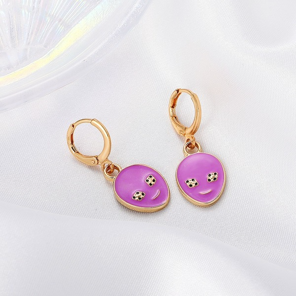 Wholesale colorful alien earrings JDC-ES-D564 Earrings JoyasDeChina Wholesale Jewelry JoyasDeChina Joyas De China