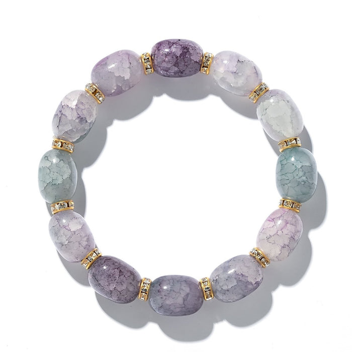 Bulk Jewelry Wholesale colorful alloy crystal bracelet JDC-BT-GSC001 Wholesale factory from China YIWU China