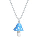 Bulk Jewelry Wholesale colorful alloy mushroom Necklaces JDC-NE-RXF006 Wholesale factory from China YIWU China