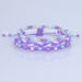 Wholesale colorful bead bracelet waterproof wax thread braided bracelet three-piece set JDC-BT-Yiye010 Bracelet 益烨 8 Wholesale Jewelry JoyasDeChina Joyas De China