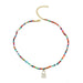 Wholesale colorful bead necklaces JDC-NE-A103 Necklaces 妙雅 Wholesale Jewelry JoyasDeChina Joyas De China