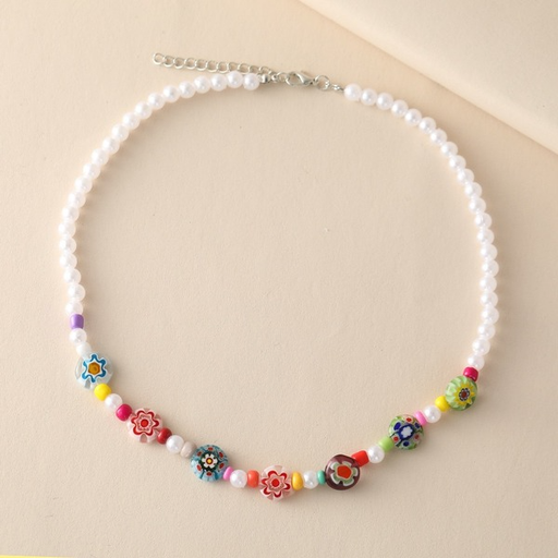 Wholesale colorful beaded necklaces JDC-NE-F586 necklaces JoyasDeChina Wholesale Jewelry JoyasDeChina Joyas De China