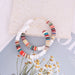 Wholesale colorful boho terracotta earrings JDC-ES-Bingm014 Earrings 冰萌 2# brown color Wholesale Jewelry JoyasDeChina Joyas De China