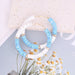 Wholesale colorful boho terracotta earrings JDC-ES-Bingm014 Earrings 冰萌 3# Spot Blue Wholesale Jewelry JoyasDeChina Joyas De China
