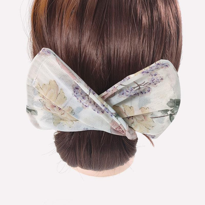 Bulk Jewelry Wholesale colorful cloth wire bow hair curler JDC-HS-O060 Wholesale factory from China YIWU China