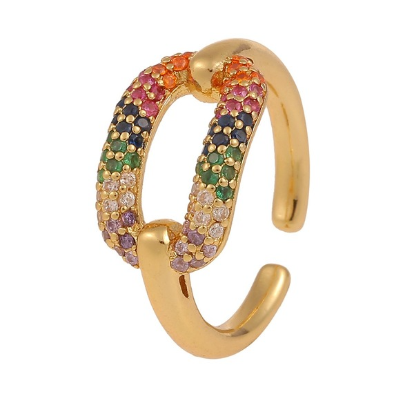 Wholesale colorful copper inlaid zircon rings JDC-RS-HX115 Rings JoyasDeChina Wholesale Jewelry JoyasDeChina Joyas De China
