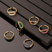 Wholesale colorful copper inlaid zircon rings JDC-RS-HX115 Rings JoyasDeChina Wholesale Jewelry JoyasDeChina Joyas De China