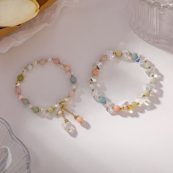 Bulk Jewelry Wholesale colorful crystal butterfly bracelet JDC-BT-GSMS001 Wholesale factory from China YIWU China