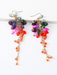 Wholesale colorful crystal tassel earrings JDC-ES-JR031 Earrings JoyasDeChina Wholesale Jewelry JoyasDeChina Joyas De China
