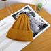 Wholesale colorful knitted hats JDC-FH-NLS028 Fashionhat 倪罗诗 Yellow1 55-58cm Wholesale Jewelry JoyasDeChina Joyas De China