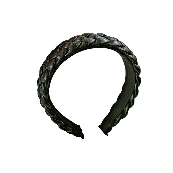 Wholesale colorful leather braided headband JDC-HD-GSCX038 Headband JoyasDeChina Wholesale Jewelry JoyasDeChina Joyas De China