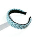 Wholesale colorful leather braided headband JDC-HD-GSCX038 Headband JoyasDeChina blue Wholesale Jewelry JoyasDeChina Joyas De China
