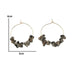 Wholesale colorful metal earrings JDC-ES-NZ038 Earrings 奈珠 Wholesale Jewelry JoyasDeChina Joyas De China