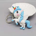 Bulk Jewelry Wholesale colorful metal unicorn keychain JDC-KC-YY017 Wholesale factory from China YIWU China