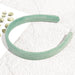 Wholesale colorful plush headband JDC-HD-PZ016 Headband 蒲钻 green Wholesale Jewelry JoyasDeChina Joyas De China