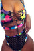 Bulk Jewelry Wholesale colorful polyester bikini triangle swimsuit JDC-SW-TW015 Wholesale factory from China YIWU China