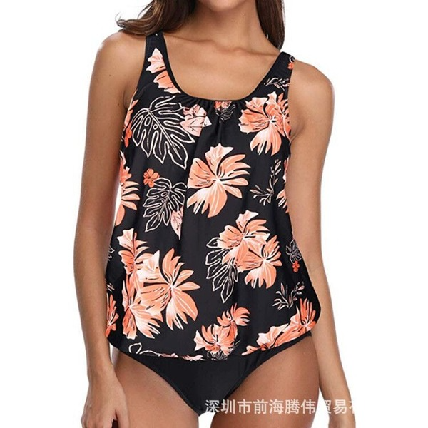 Bulk Jewelry Wholesale colorful polyester printed bikinis and fattening swimsuits JDC-SW-TW045 Wholesale factory from China YIWU China