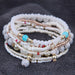 Bulk Jewelry Wholesale colorful resin bohemian beads multilayer bracelet JDC-BT-GSXINY023 Wholesale factory from China YIWU China