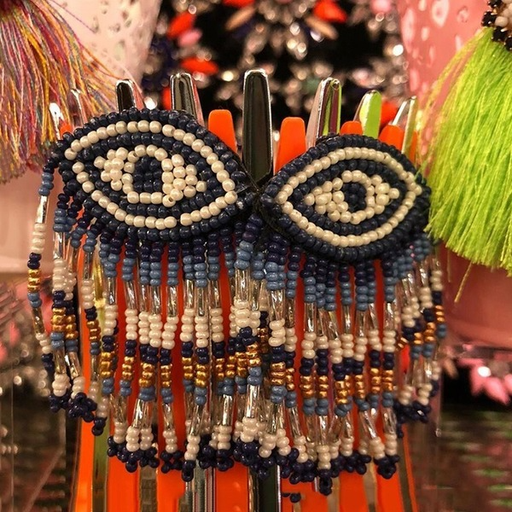 Bulk Jewelry Wholesale colorful resin bohemian tassel earrings JDC-ES-V090 Wholesale factory from China YIWU China