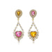Wholesale colorful rhinestone earrings JDC-ES-YWJQ023 Earrings 精巧 Wholesale Jewelry JoyasDeChina Joyas De China