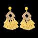 Bulk Jewelry Wholesale colorful tassel multi-layer tassel earrings JDC-ES-V075 Wholesale factory from China YIWU China