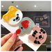 Bulk Jewelry Wholesale colorful wool embroidery cute cartoon animal hair clips JDC-HC-RXSK003 Wholesale factory from China YIWU China