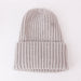 Wholesale colorful woolen knitted hats JDC-FH-GSYH008 Fashionhat 予画 light grey one size Wholesale Jewelry JoyasDeChina Joyas De China