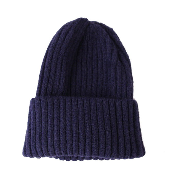 Wholesale colorful woolen knitted hats JDC-FH-GSYH008 Fashionhat 予画 navy one size Wholesale Jewelry JoyasDeChina Joyas De China