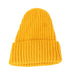 Wholesale colorful woolen knitted hats JDC-FH-GSYH008 Fashionhat 予画 yellow one size Wholesale Jewelry JoyasDeChina Joyas De China