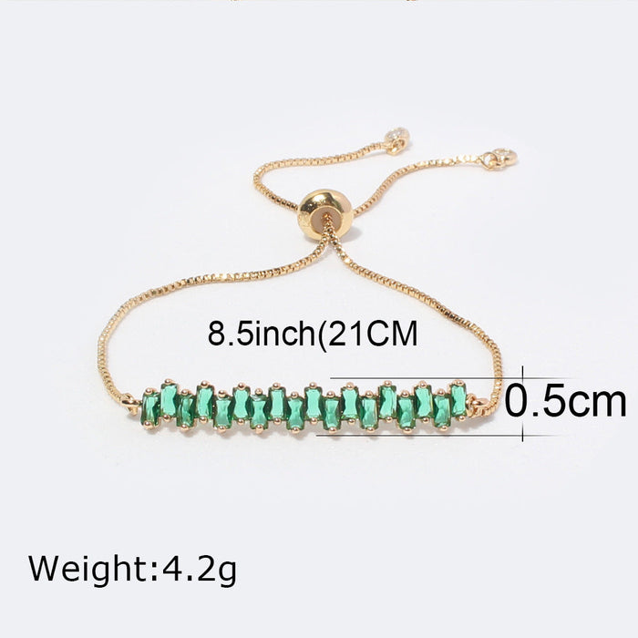 Wholesale colorful zircon alloy bracelet JDC-BT-TC171 Bracelet JoyasDeChina Wholesale Jewelry JoyasDeChina Joyas De China