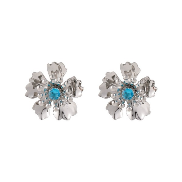 Wholesale colorful zircon stamen alloy earrings JDC-ES-W356 Earrings JoyasDeChina Wholesale Jewelry JoyasDeChina Joyas De China