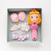 Wholesale Comb Hair Scrunchies Hair Clip Kids Fabric Hair Accessories Box MOQ≥5 JDC-HS-Shij004 Hair Scrunchies 世景 MOQ5 pink set Wholesale Jewelry JoyasDeChina Joyas De China