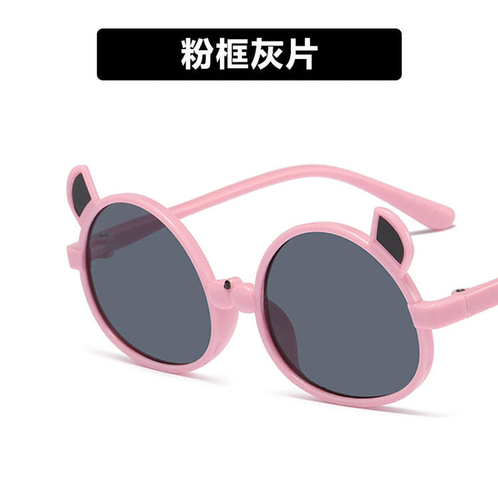 Wholesale concave resin Sunglasses JDC-SG-KD089 SunGlasses çæ¶Ü pink as figure Wholesale Jewelry JoyasDeChina Joyas De China