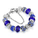 Wholesale Constellation Crystal Alloy Beaded Bracelet JDC-BT-GSPD005 Bracelet JoyasDeChina Blue Capricorn 17CM Wholesale Jewelry JoyasDeChina Joyas De China